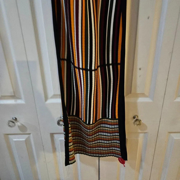 3.1 PHILLIP LIM striped ribbed-knit midi dress size Xsmall - Picture 5 of 11